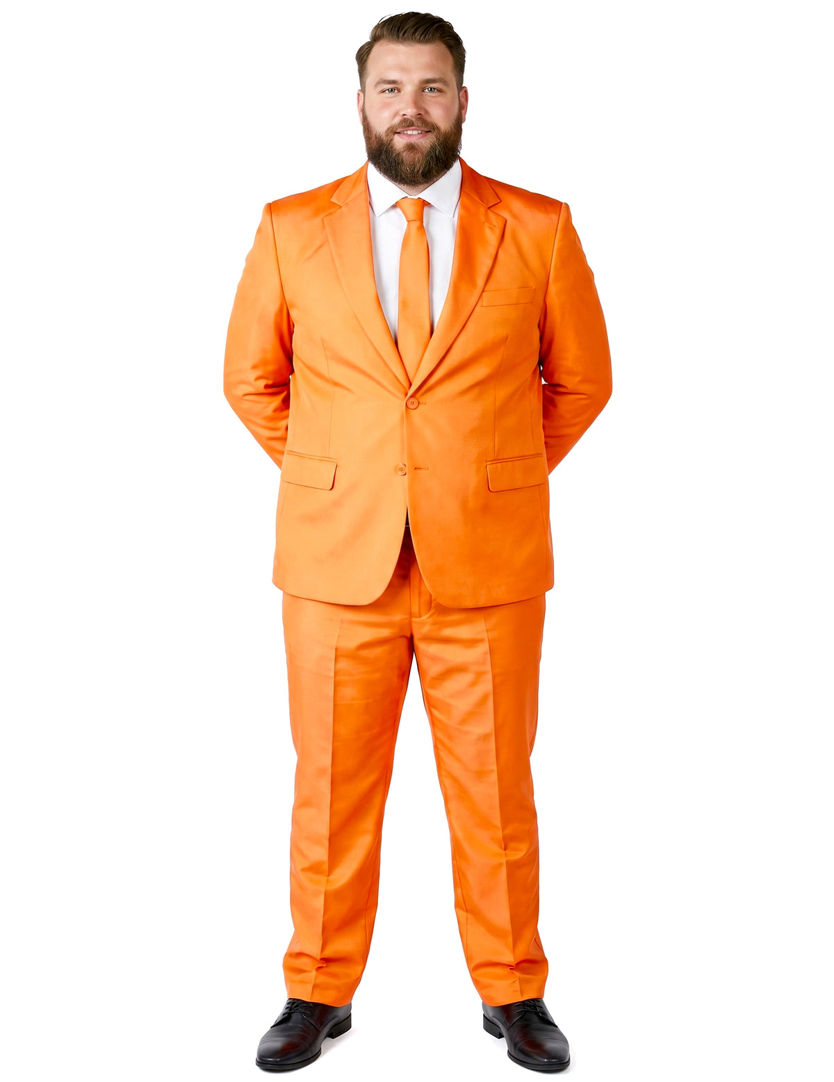 Moška oranžna obleka Mr. Solid Suitmeister™