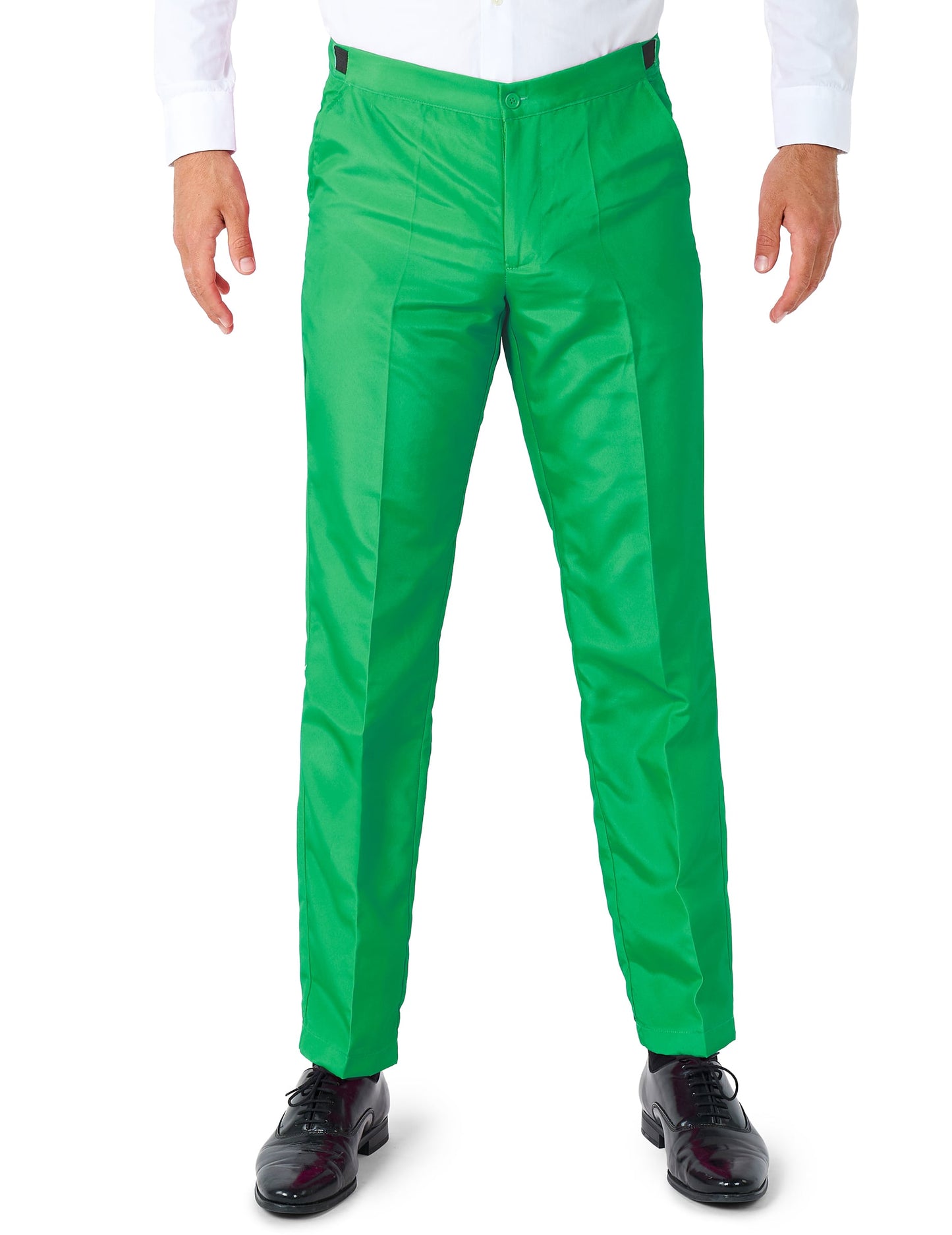 Vue du pantalon du costume Mr. Solid pour homme vert Suitmeister