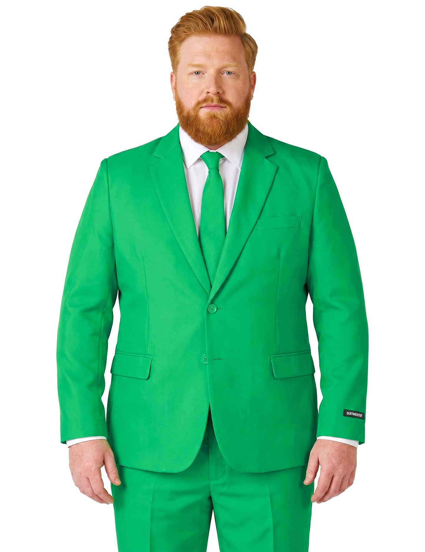 Costume Mr. Solid vert homme Suitmeister™