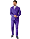Vijolična moška obleka Mr. Solid Suitmeister™