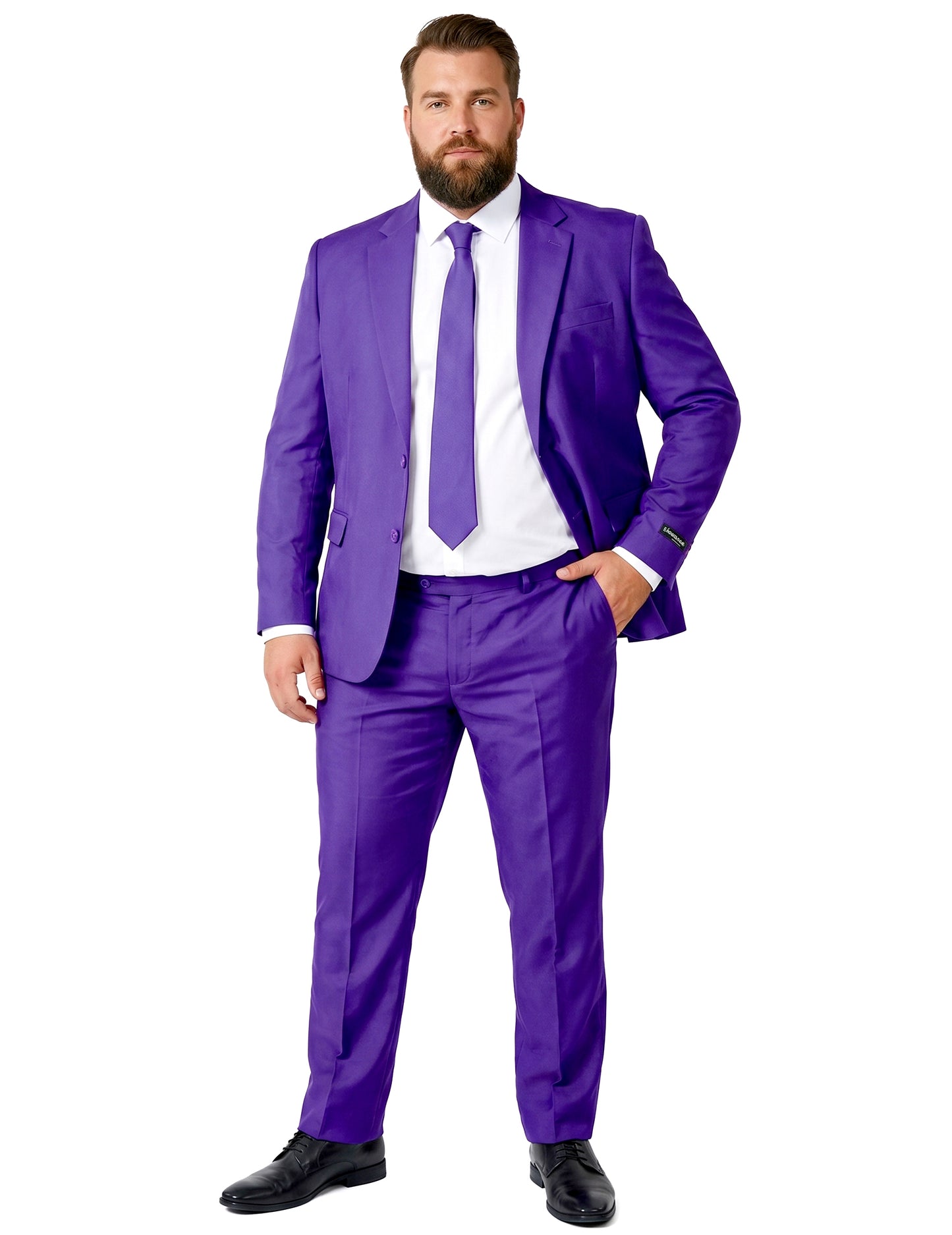 Vijolična moška obleka Mr. Solid Suitmeister™