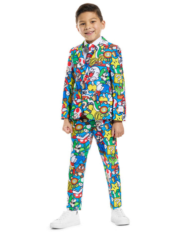 Kostum Mr. Super Mario™ za otroke Opposuits™ 