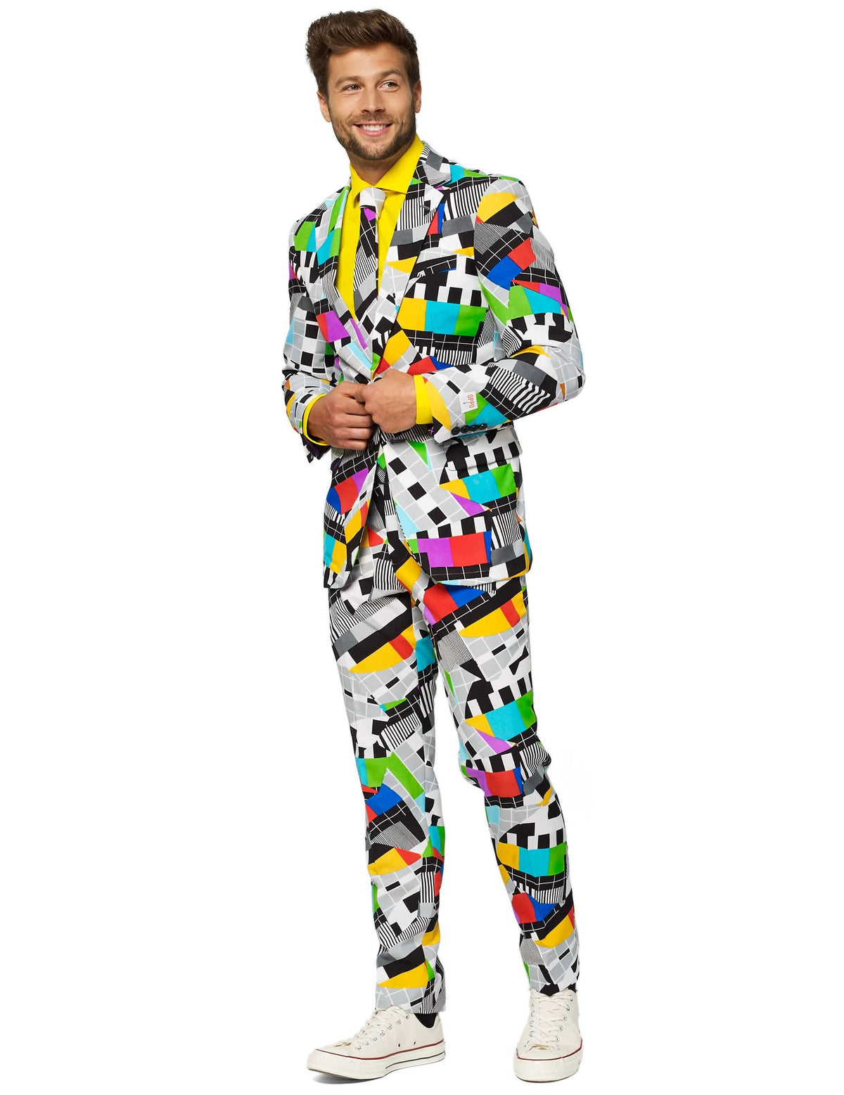 Pogled od strani na kostum Mr. Technicolor