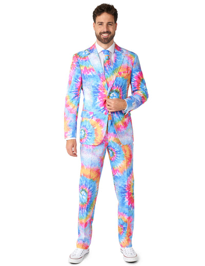 Kostum za odrasle z motivom tie-dye Opposuits™