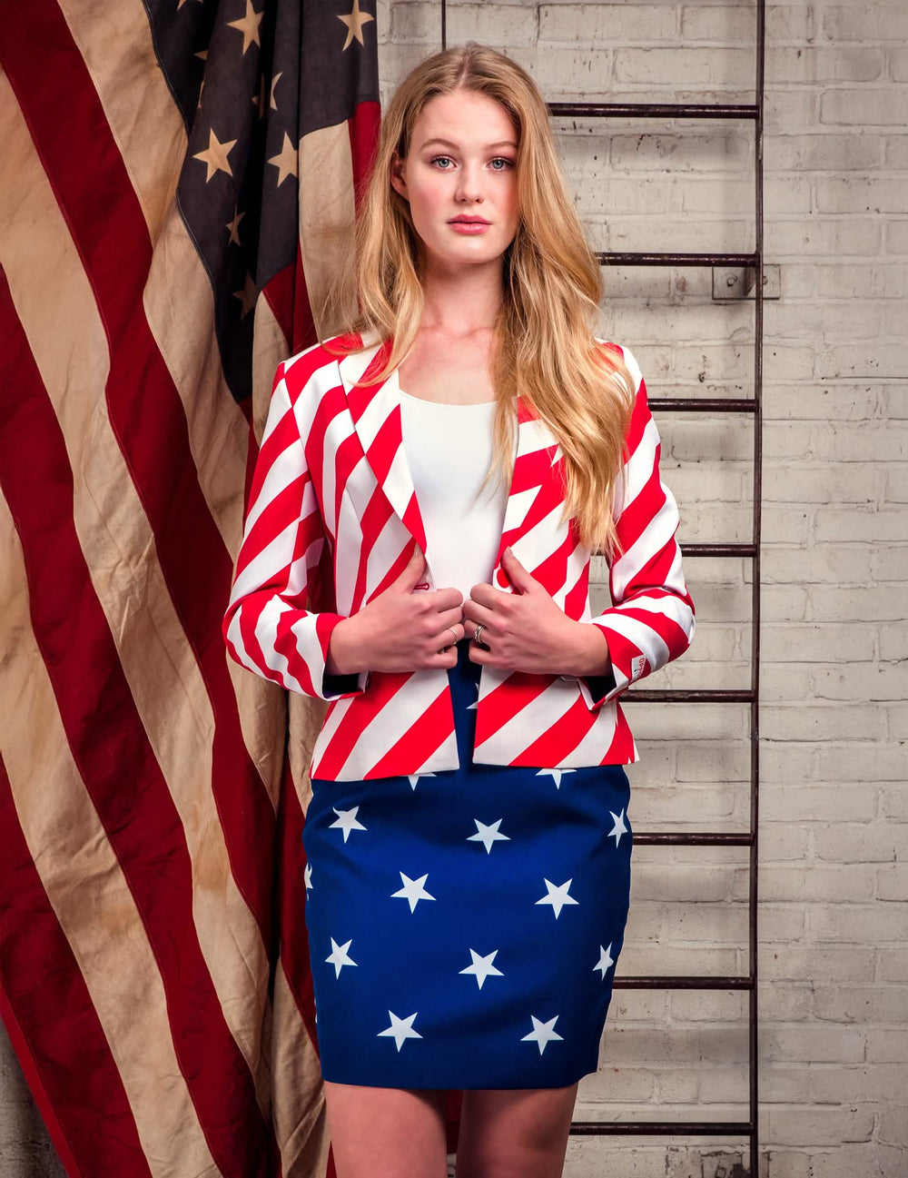 Pregled obsega kostuma Mrs. America Opposuits za ženska