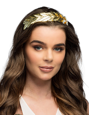 Kovinski zlati lovorni venec