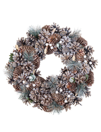 Božična krona začarana gozd 35 cm 