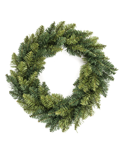 Umetni zeleni venec iz jelke 40 cm