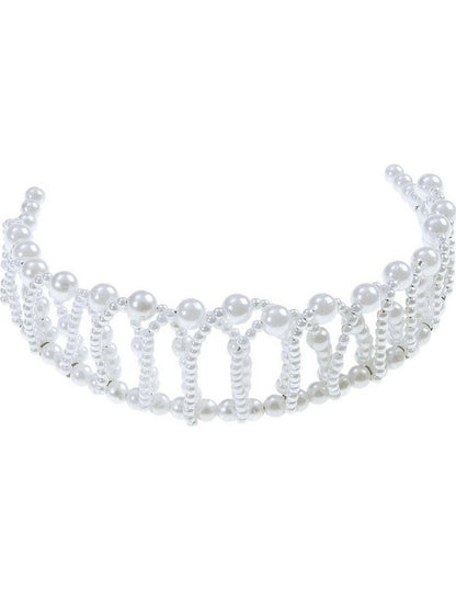 Sprednji pogled na krono princeske za žensko