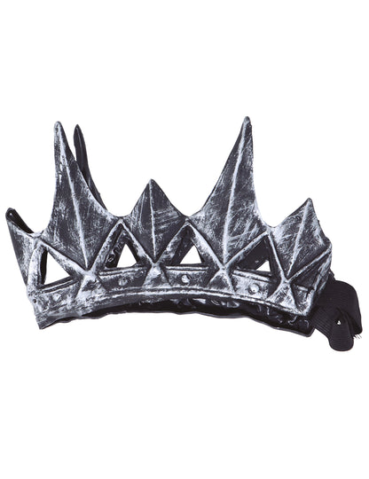 Malveillant Queen Crown Silver Adult Silver lateks