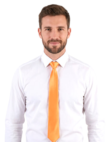 Oranžna oranžna kravata
