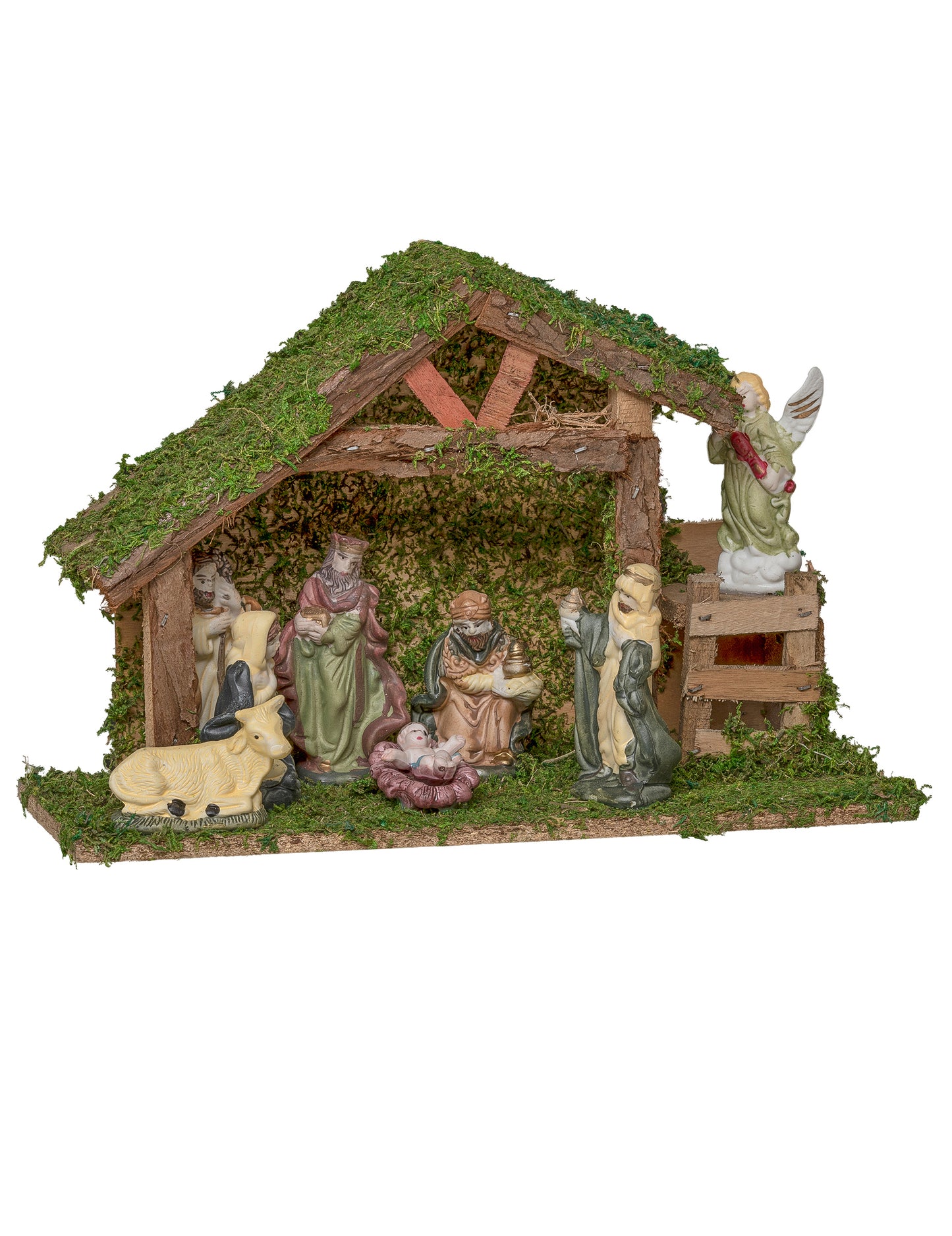 Naravne jaslice z 8 figuricami 20 cm 