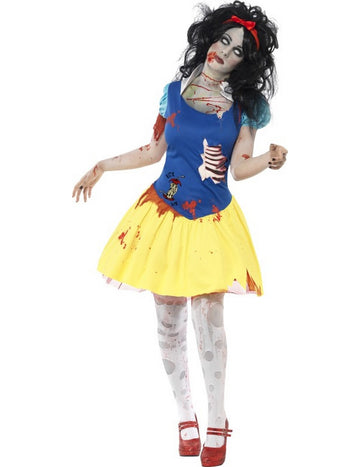 Déguisement zombie princesse conte de fées femme Halloween
