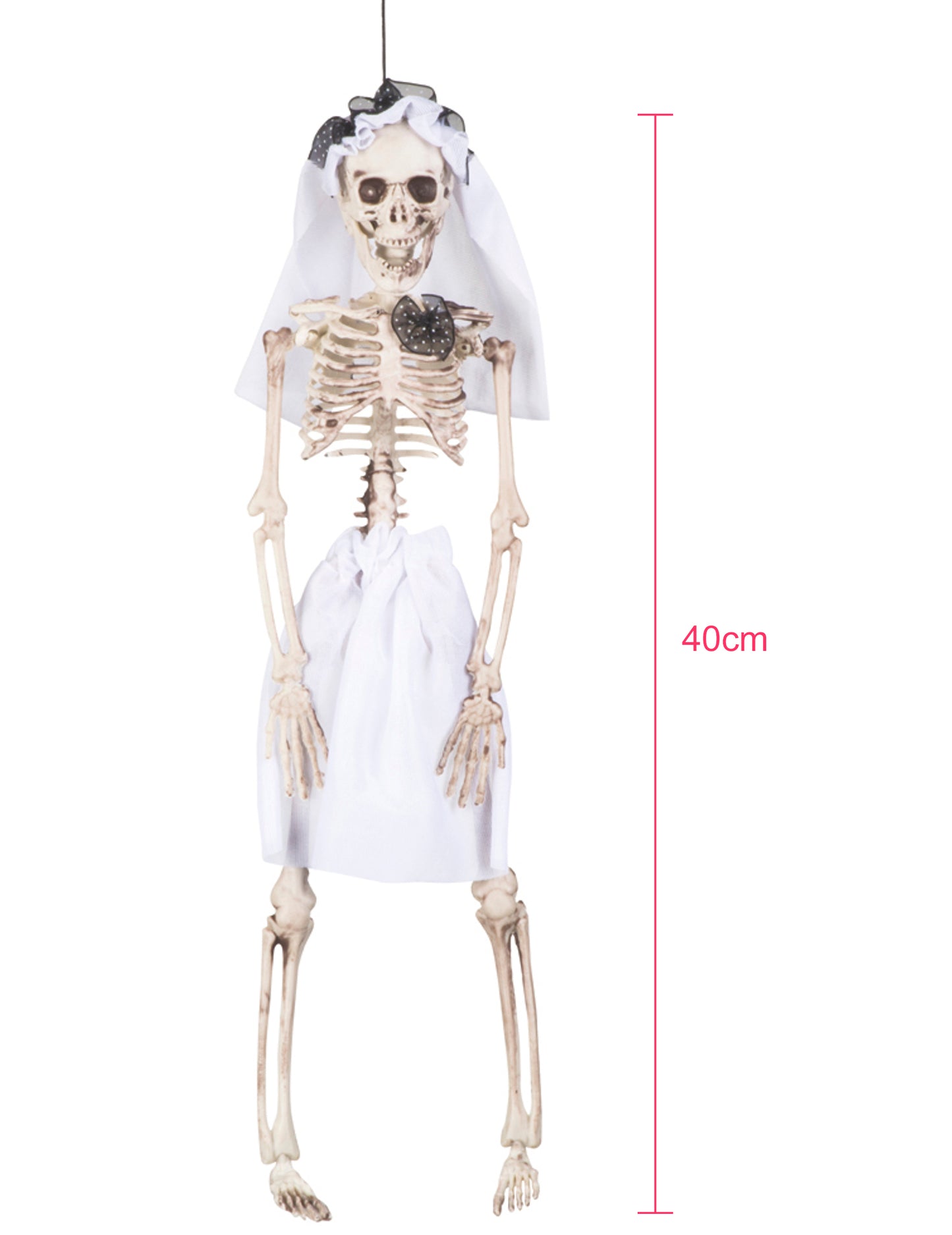 Skeleton poročen viseči dekoracija 40 cm noč čarovnic