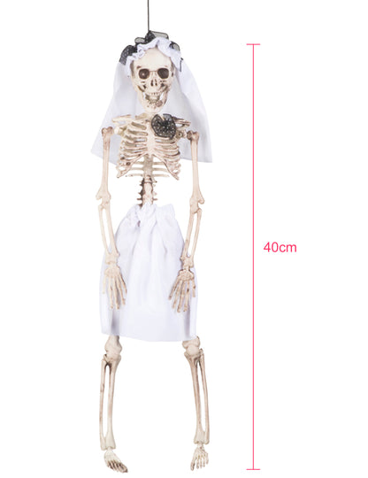 Skeleton poročen viseči dekoracija 40 cm noč čarovnic