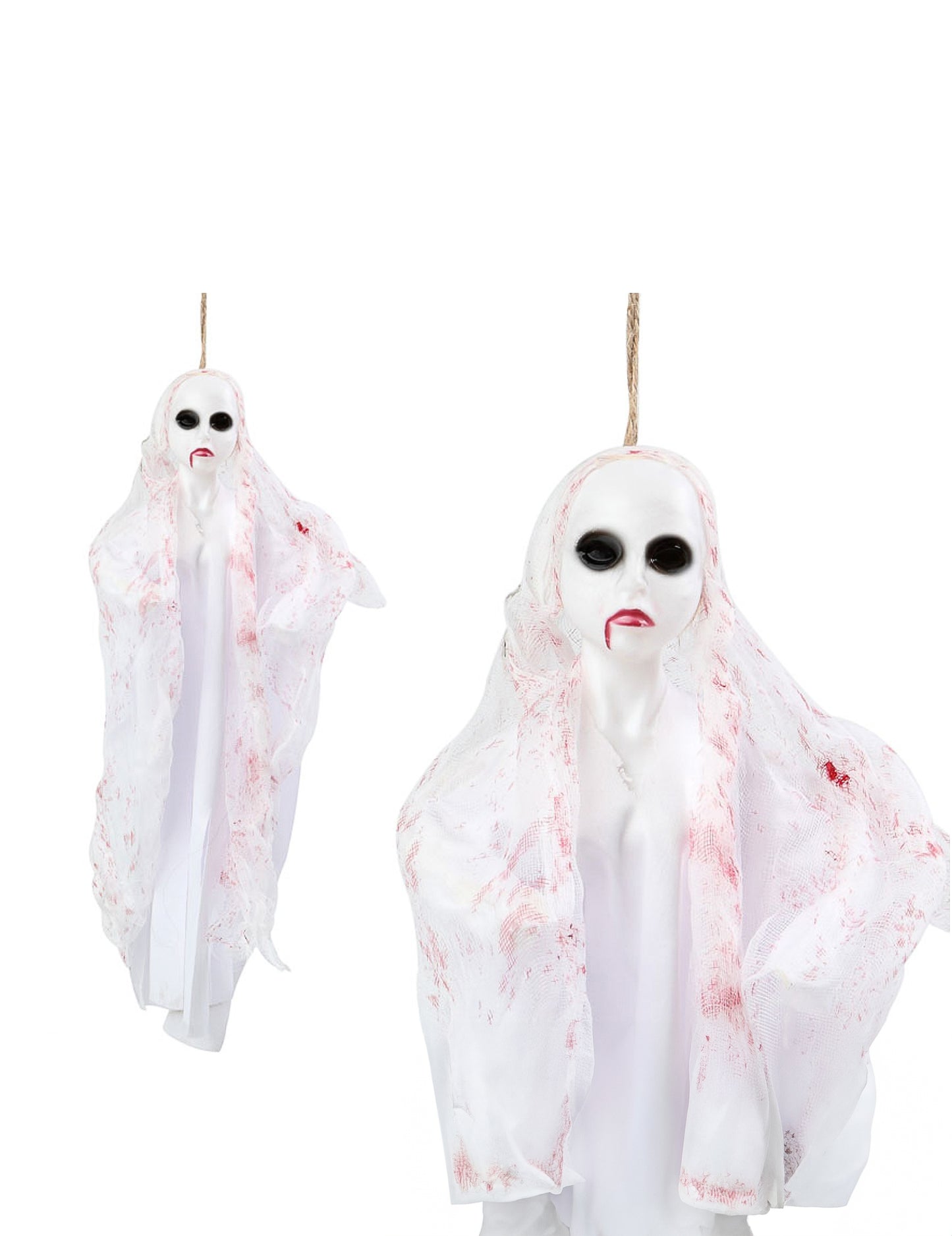Dekoracija za obešanje lutke Ghost 50 cm