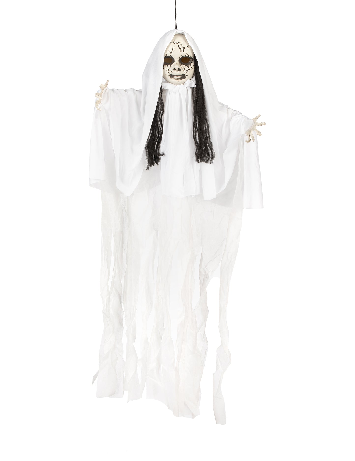 Dekoracija za obešanje lahke lutke Ghost 100 x 70 cm