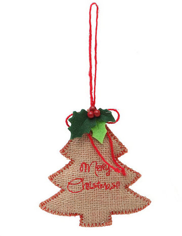 Obesek za jelko iz blaga 13 cm 