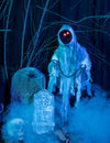Obešanje dekoracije Skeleton Halloween Luminous Chaid 100 cm