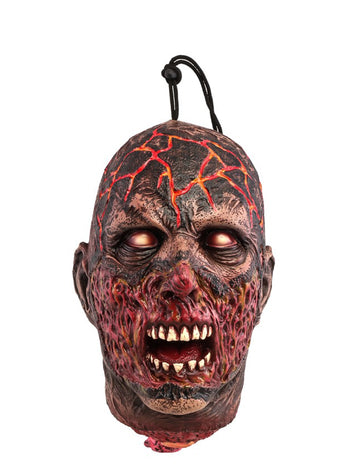 Okraskana dekoracija za glave Zombie Head 30 cm