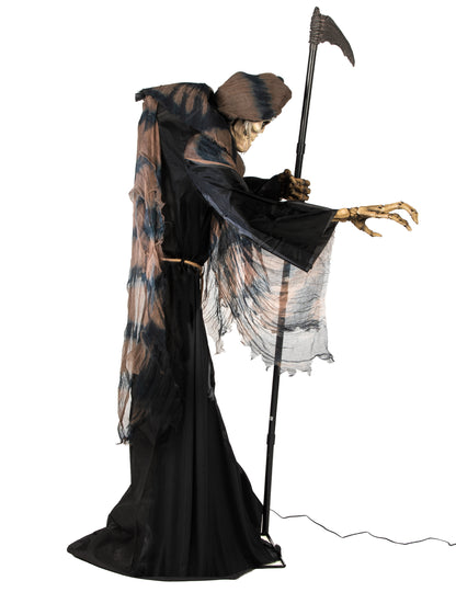 Animirani dekoracijski velikanski Reaper 182 cm
