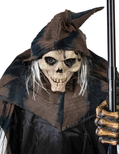 Animirani dekoracijski velikanski Reaper 182 cm