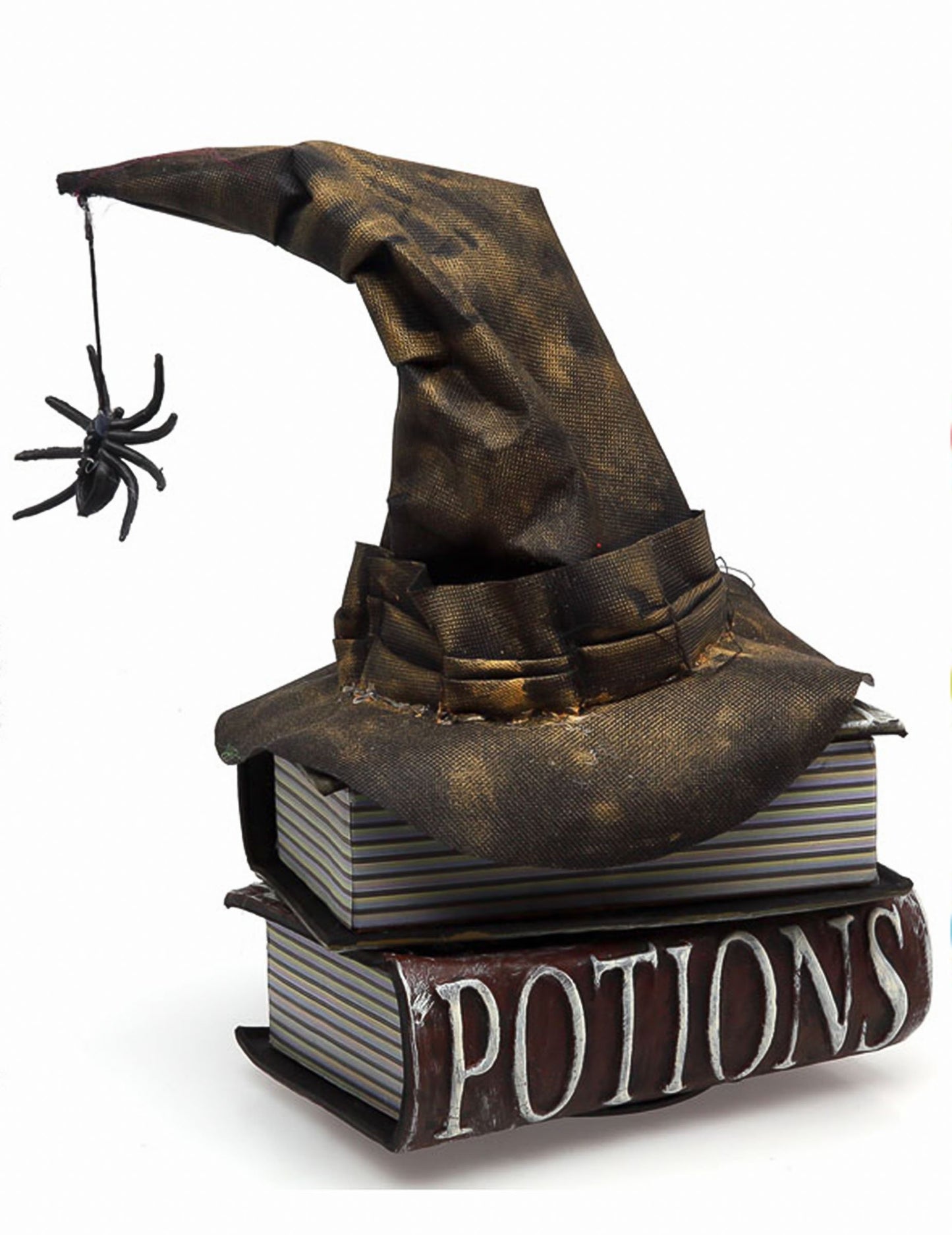 Animirana dekoracija knjig s čarovnicami