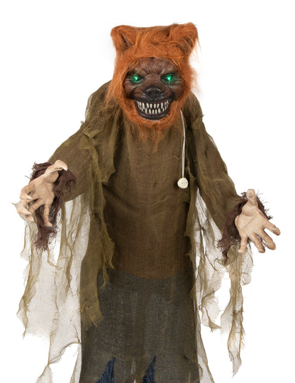 Animirani zvok in lahka dekoracija Bad Wolf 160 cm