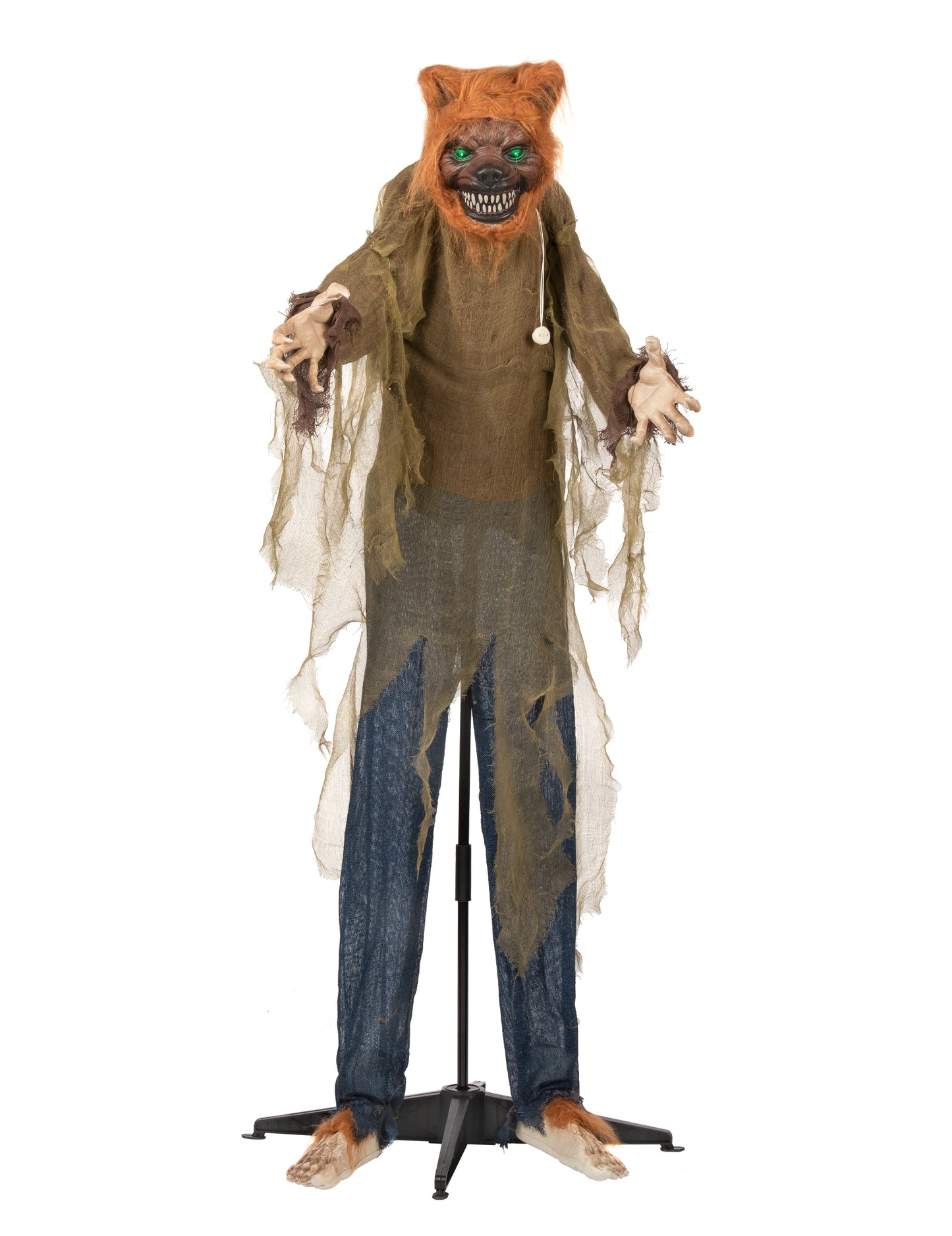 Animirani zvok in lahka dekoracija Bad Wolf 160 cm