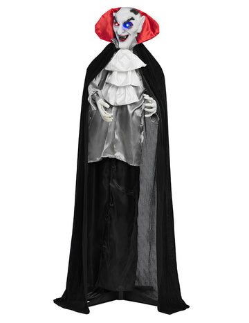 Animirani zvok in lahka dekoracija vampirski nasmejan 165 cm