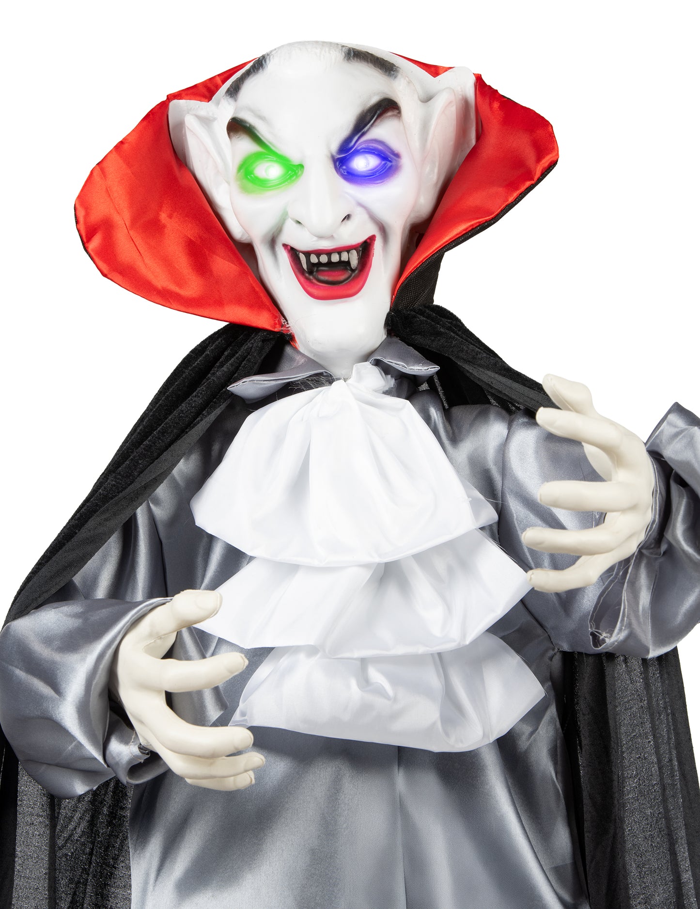 Animirani zvok in lahka dekoracija vampirski nasmejan 165 cm