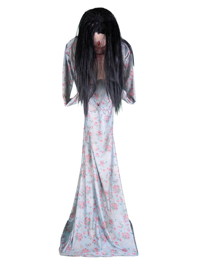 Animirana dekoracija zombi, ki žre možgane, 200 cm