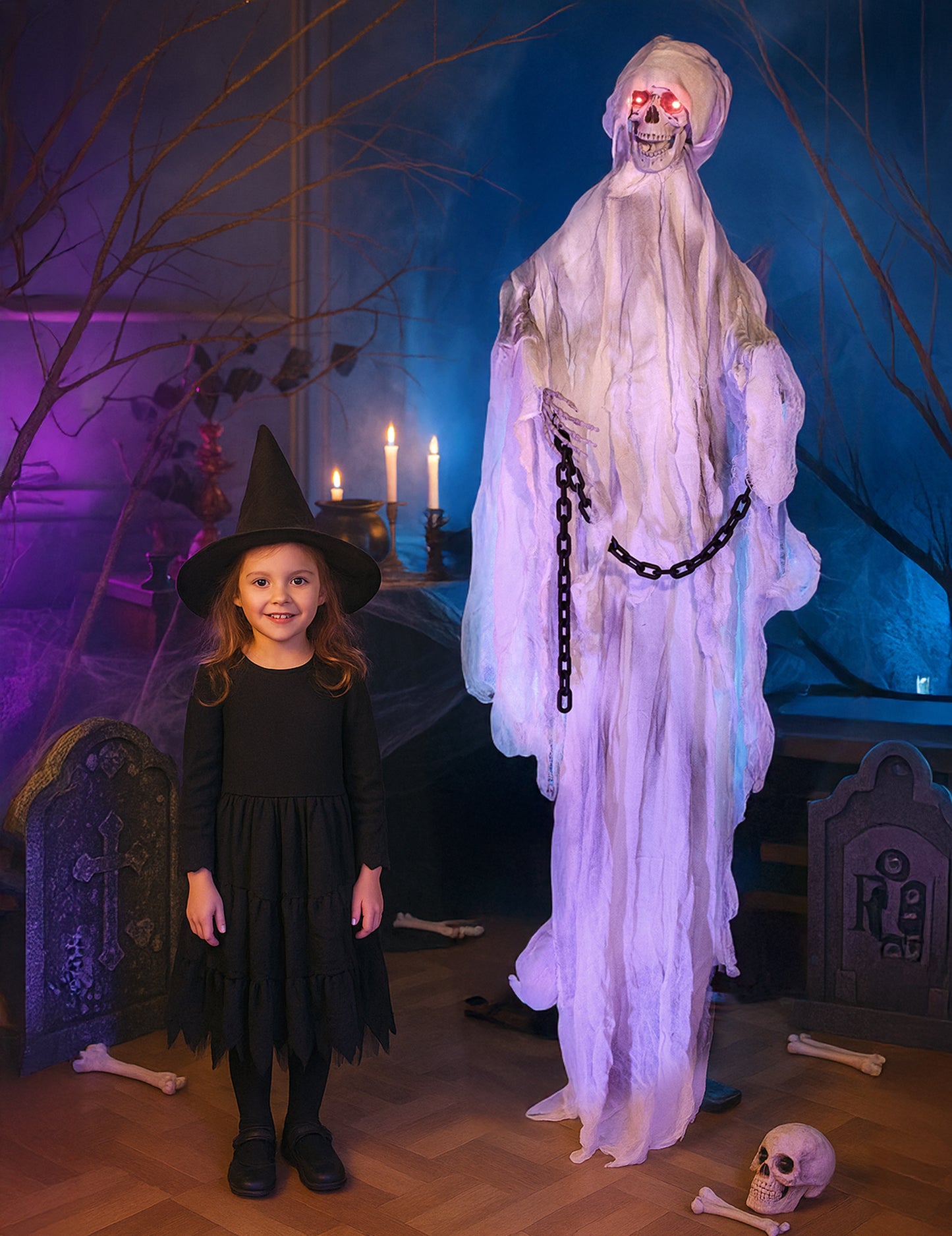 Stoječa dekoracija fantično priklenjena 190 cm