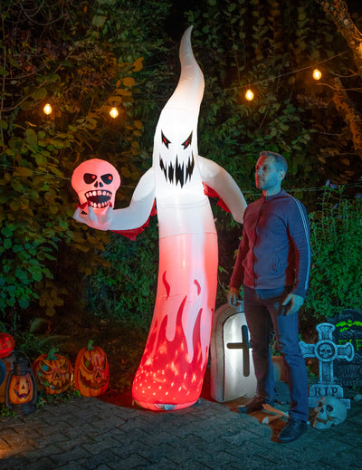 Luminous Ghost Infutable Decoration 270 cm