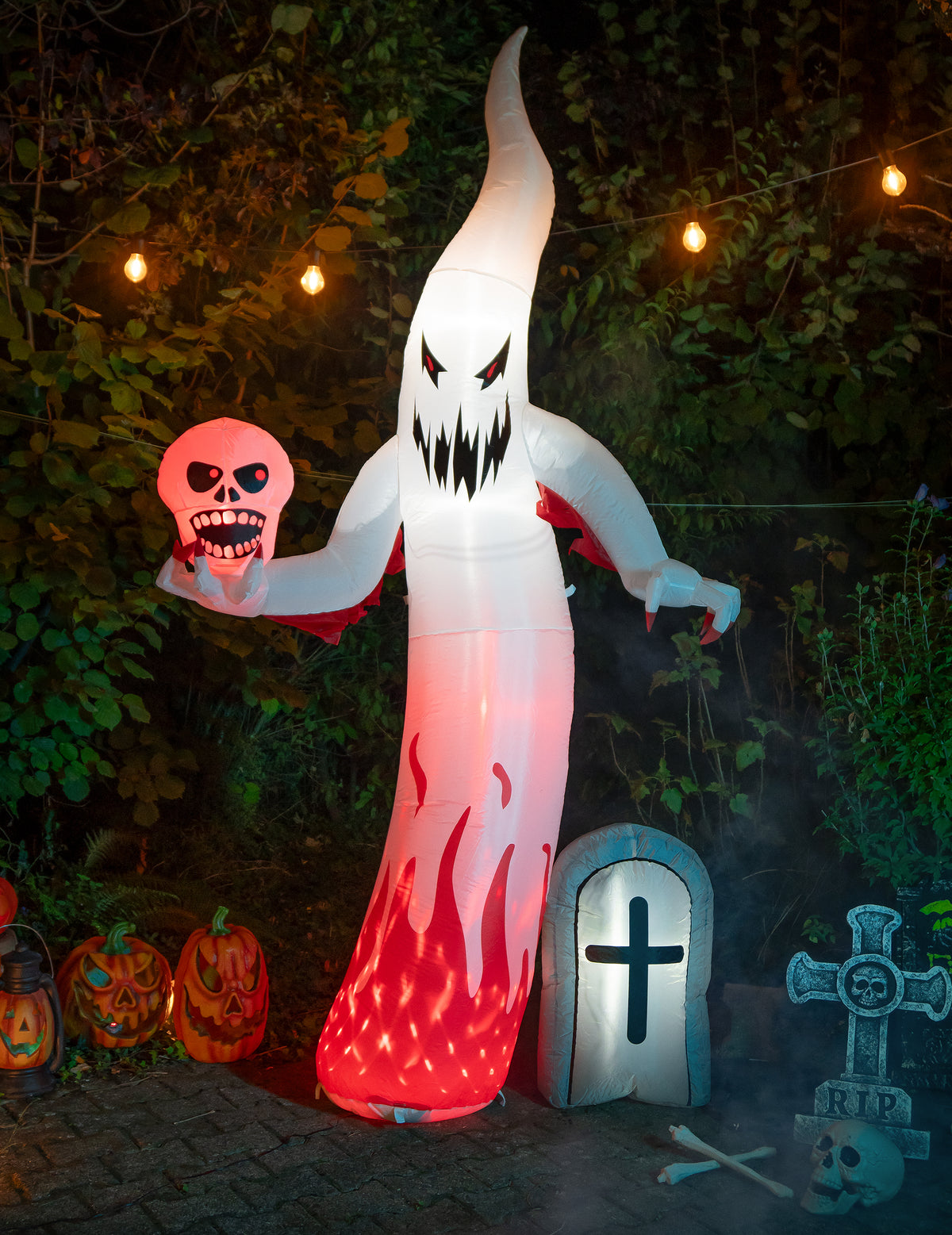 Luminous Ghost Infutable Decoration 270 cm