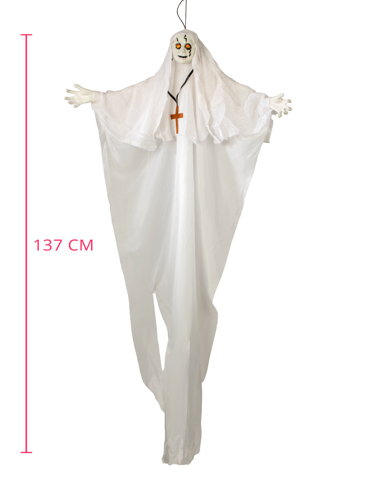 Okras verske svetlobe je imel 137 cm