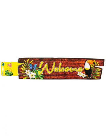 Dobrodošli toucan freski prenos 60 x 13 cm