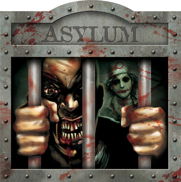 Dekoracija stene za azil Halloween