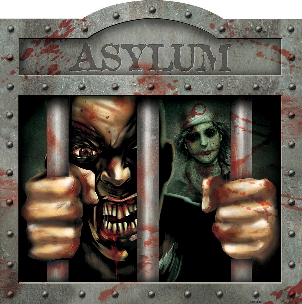 Dekoracija stene za azil Halloween
