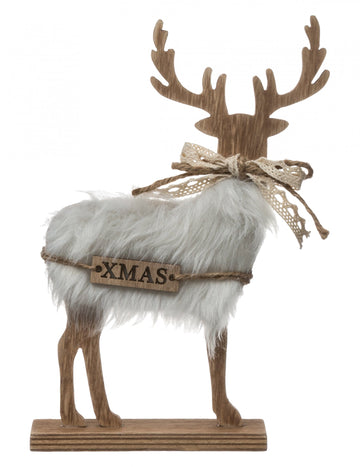 Lesen okras iz krzna severnega jelena 21 x 15 cm