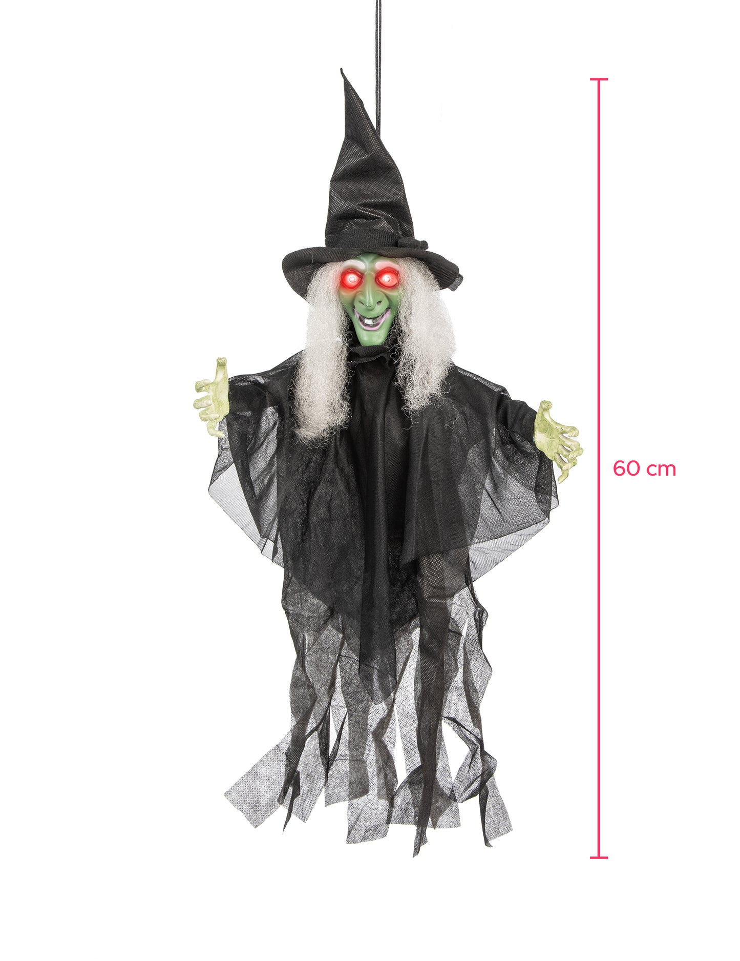 Svetlobna in smiselna animirana dekoracija čarovnic Halloween