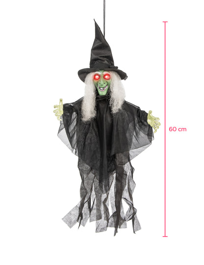 Svetlobna in smiselna animirana dekoracija čarovnic Halloween
