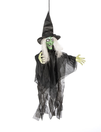 Svetlobna in smiselna animirana dekoracija čarovnic Halloween