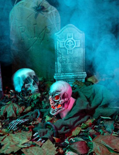 Luminozna in zvočna animirana okostja dekoracije Halloween