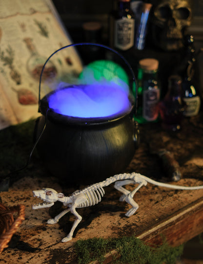 Dekoracija okostja podgan 16 x 23 cm noč čarovnic