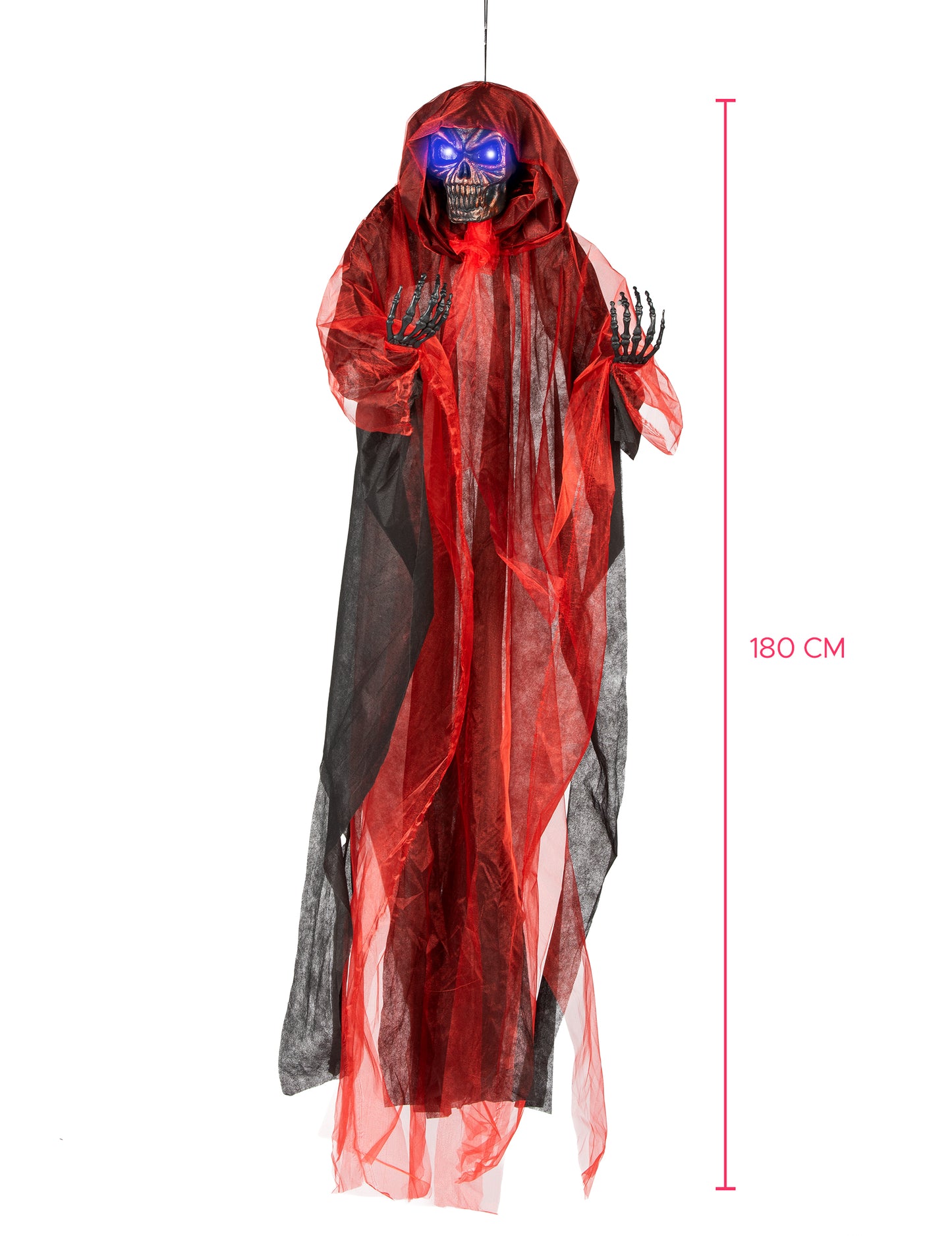 Dekoracija rdečega demona 180cm