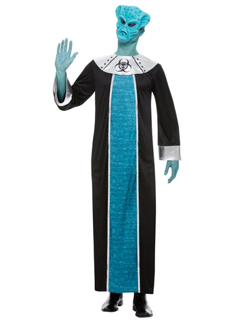 Moška modra tujca preobleka