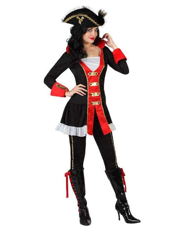 Kostum piratske admiralke za ženske 