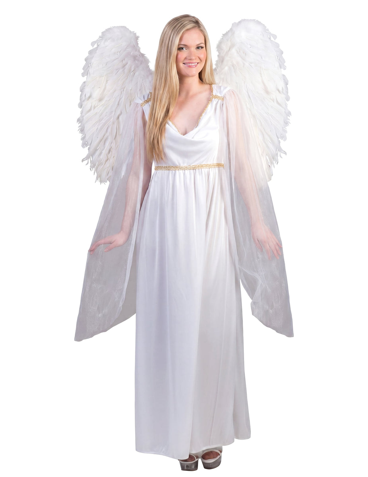 Beli angelski kostum za ženske