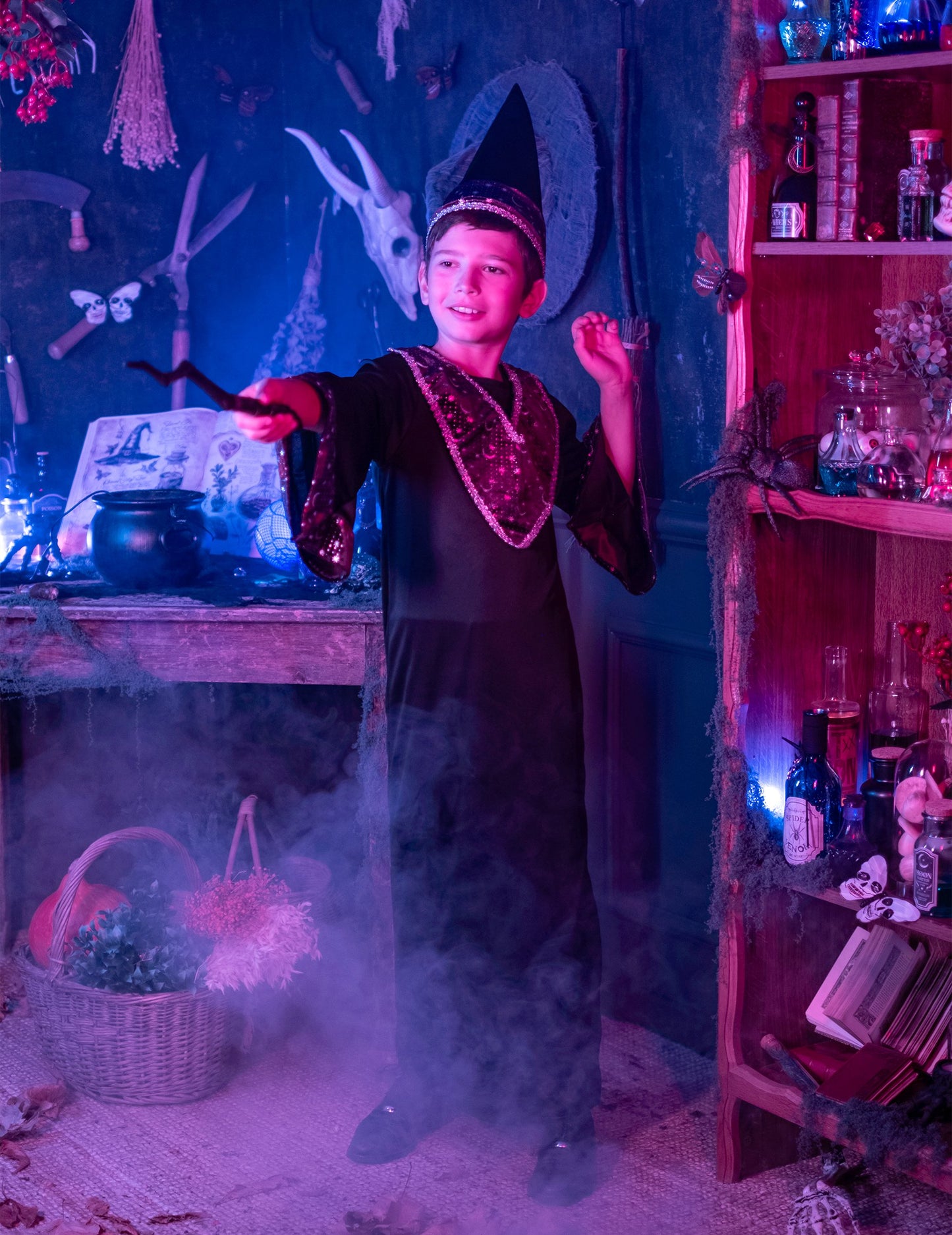 Otroški vajenec sorcianski kostum